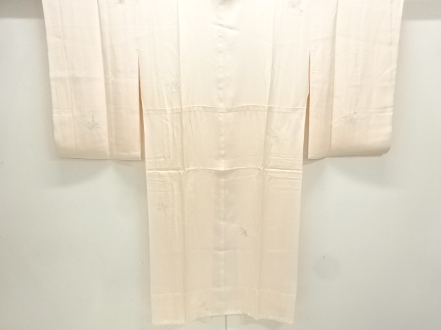 JAPANESE KIMONO / SHIBORI FLORAL PATTERN HITOEJUBAN